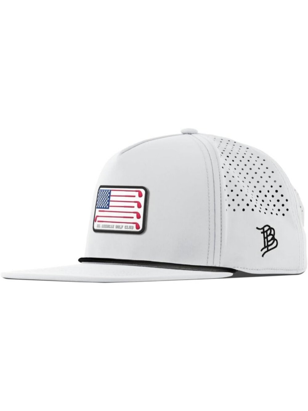 All American Flat 5 Panel Rope Hat for Men | Stylish Outdoor & Casual Wear